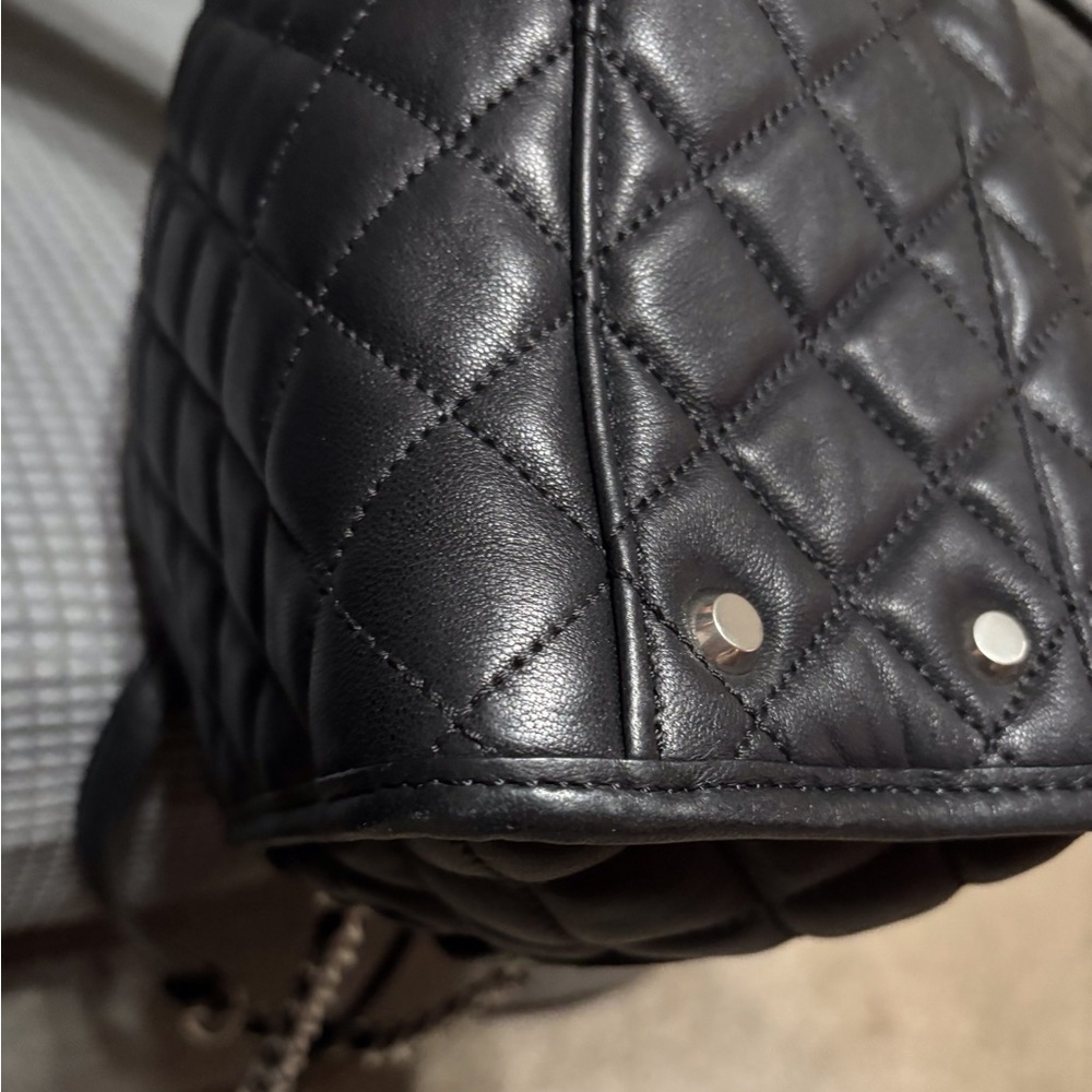 Michael Kors soft quilted Rachel satchel - Picture 8 of 8